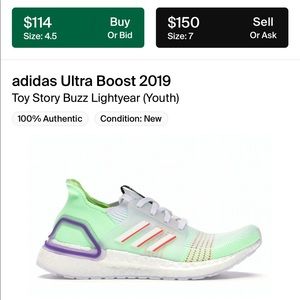 Adidas Ultraboost Shoes Toy Story
